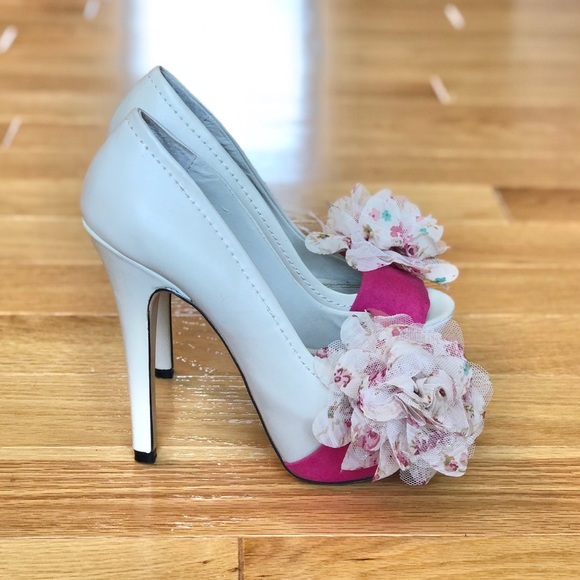 Bakers Shoes Bakers Floral Heels Poshmark